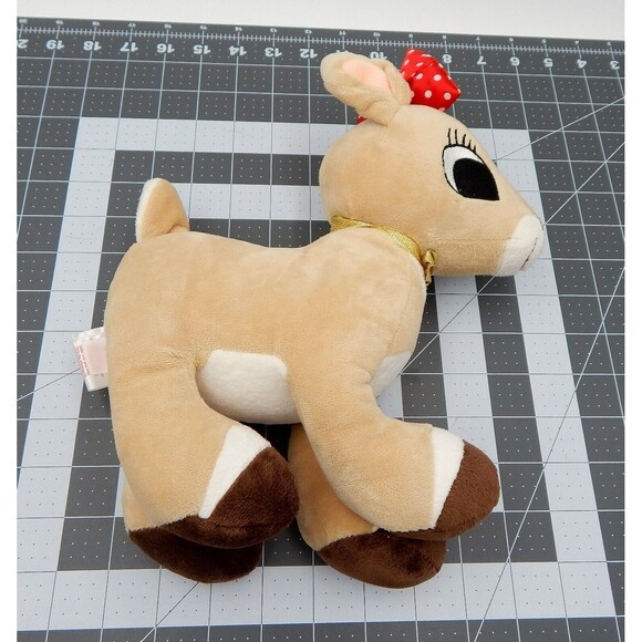 Rudolph the Red Nosed Reindeer Clarice Light Up Musical Plush Stuffed Animal '14 - Picture 6 of 11